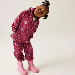 Regatta Veste Junior imperméable avec capuche et design Peppa Pig Pack-It |<Enfant Petits Aventuriers|Peppa Pig