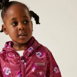 Regatta Veste Junior imperméable avec capuche et design Peppa Pig Pack-It |<Enfant Petits Aventuriers|Peppa Pig