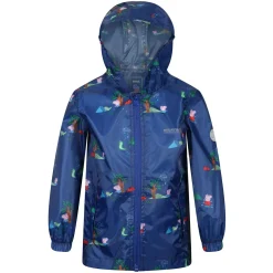 Regatta Veste Junior imperméable avec capuche et design Peppa Pig Pack-It |<Enfant Petits Aventuriers|Peppa Pig