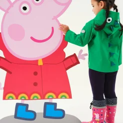 Regatta Veste Junior imperméable avec capuche animal et design Peppa Pig |<Enfant Petits Aventuriers|Peppa Pig