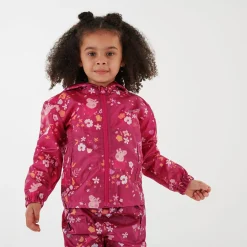 Regatta Veste Junior imperméable avec capuche et design Peppa Pig Pack-It |<Enfant Vêtements De Fille|Petits Aventuriers