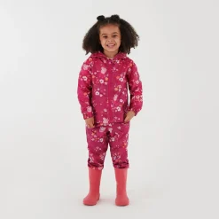 Regatta Veste Junior imperméable avec capuche et design Peppa Pig Pack-It |<Enfant Vêtements De Fille|Petits Aventuriers