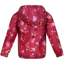 Regatta Veste Junior imperméable avec capuche et design Peppa Pig Pack-It |<Enfant Vêtements De Fille|Petits Aventuriers