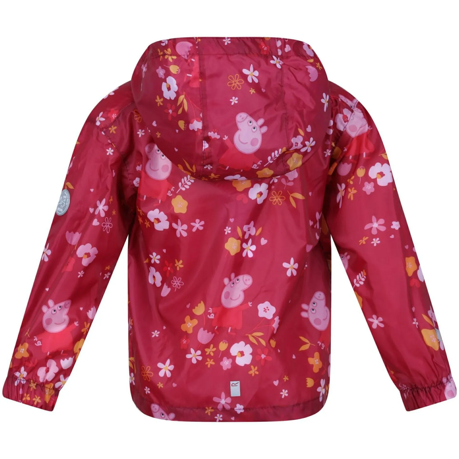 Regatta Veste Junior imperméable avec capuche et design Peppa Pig Pack-It |<Enfant Vêtements De Fille|Petits Aventuriers