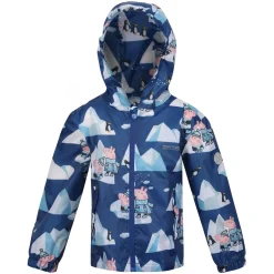 Regatta Veste Junior imperméable avec capuche et design Peppa Pig Pack-It |<Enfant Vêtements Garçon|Petits Aventuriers