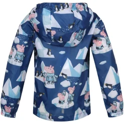 Regatta Veste Junior imperméable avec capuche et design Peppa Pig Pack-It |<Enfant Vêtements Garçon|Petits Aventuriers