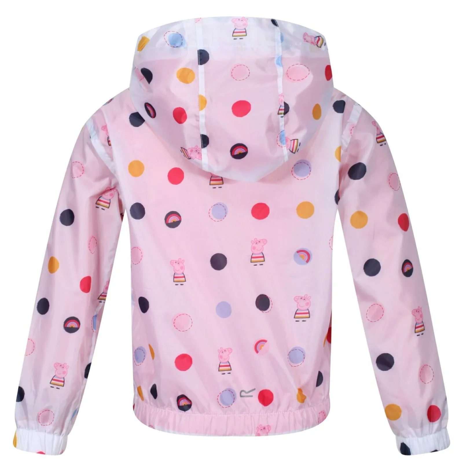 Regatta Veste Junior imperméable et réfléchissante avec capuche et design Peppa Pig |<Enfant Petits Aventuriers|Peppa Pig