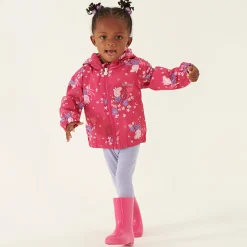 Regatta Veste Junior imperméable et réfléchissante avec capuche et design Peppa Pig |<Enfant Petits Aventuriers|Peppa Pig