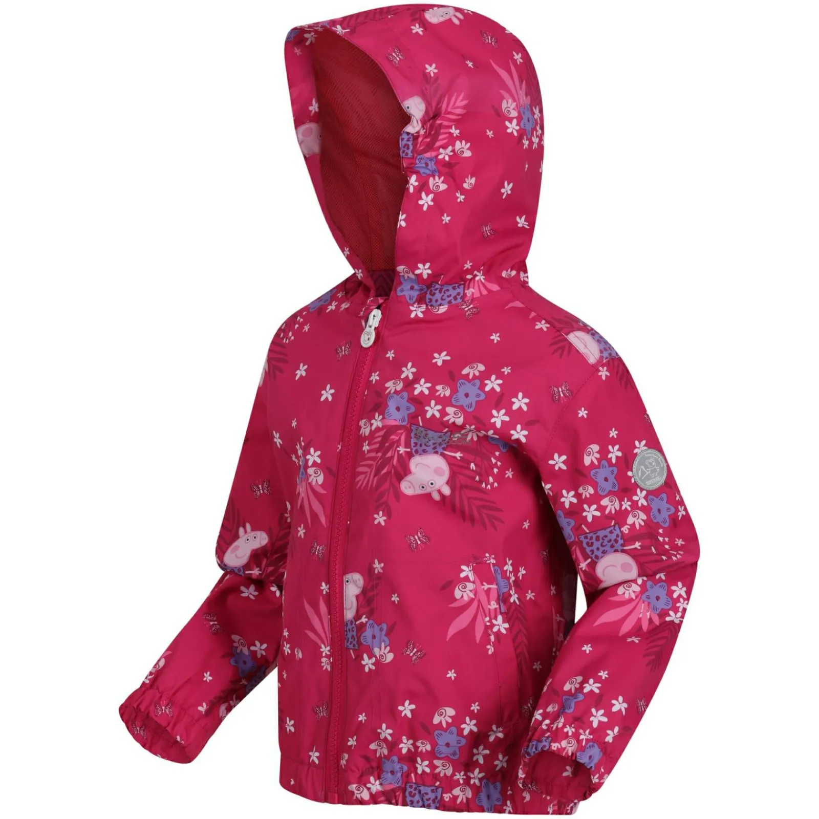 Regatta Veste Junior imperméable et réfléchissante avec capuche et design Peppa Pig |<Enfant Petits Aventuriers|Peppa Pig