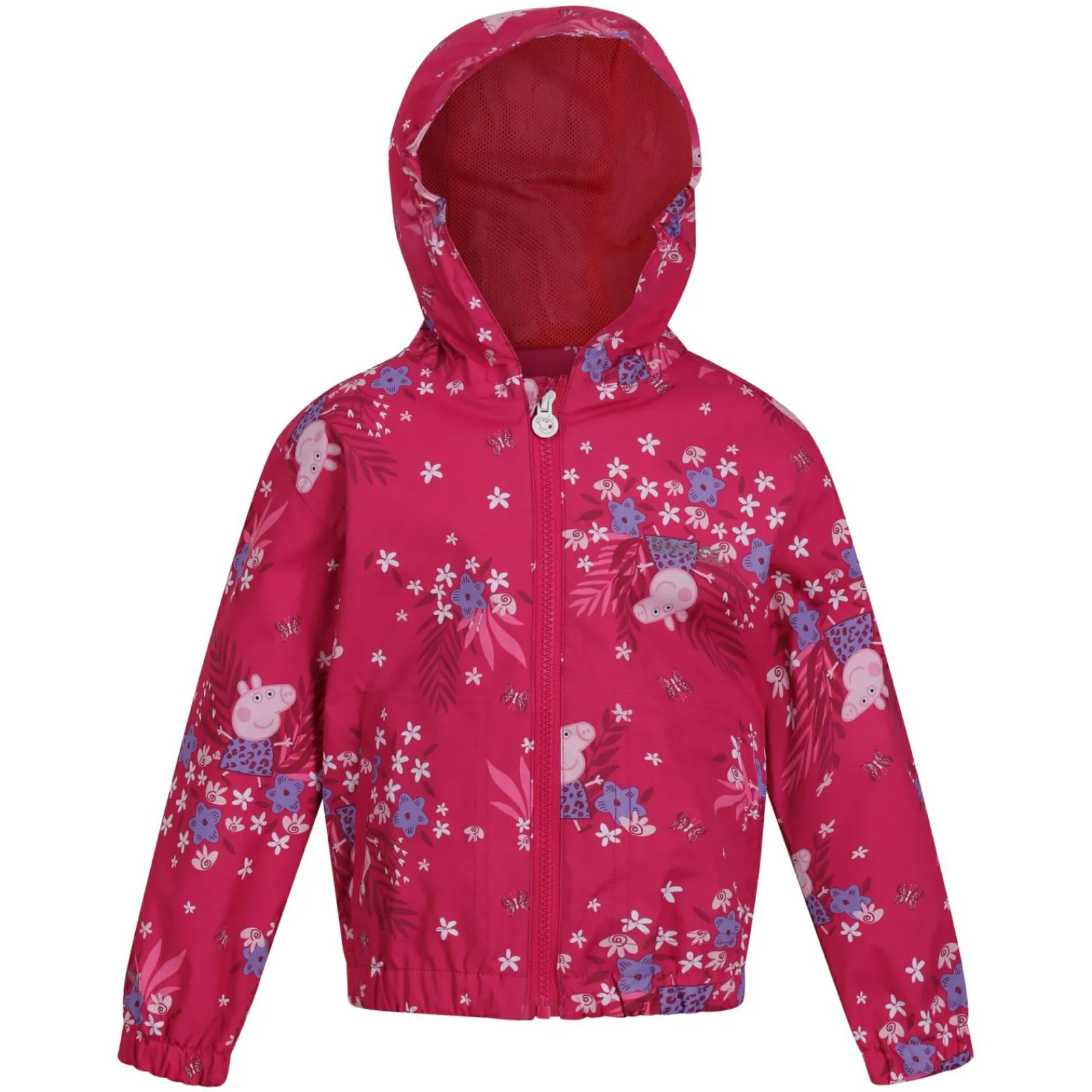 Regatta Veste Junior imperméable et réfléchissante avec capuche et design Peppa Pig |<Enfant Petits Aventuriers|Peppa Pig