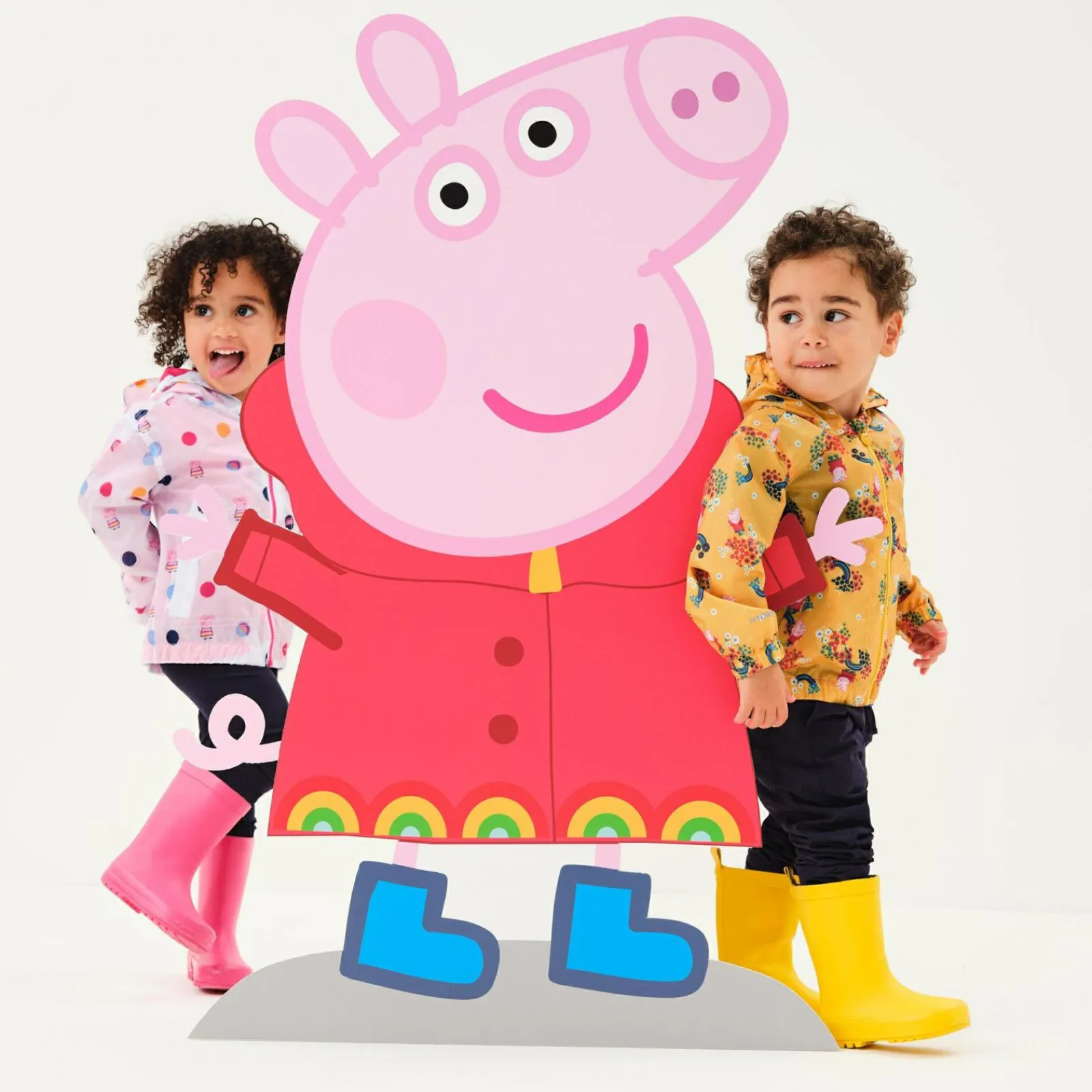 Regatta Veste Junior imperméable et réfléchissante avec capuche et design Peppa Pig |<Enfant Petits Aventuriers|Peppa Pig