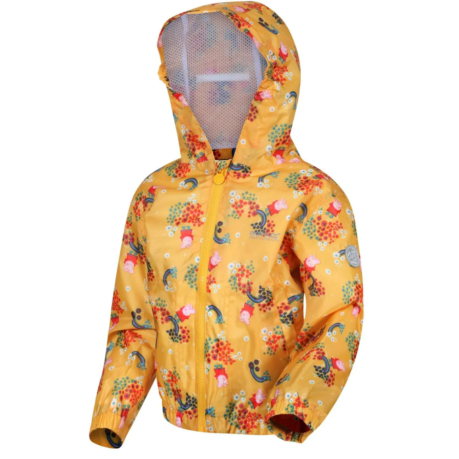 Regatta Veste Junior imperméable et réfléchissante avec capuche et design Peppa Pig |<Enfant Petits Aventuriers|Peppa Pig