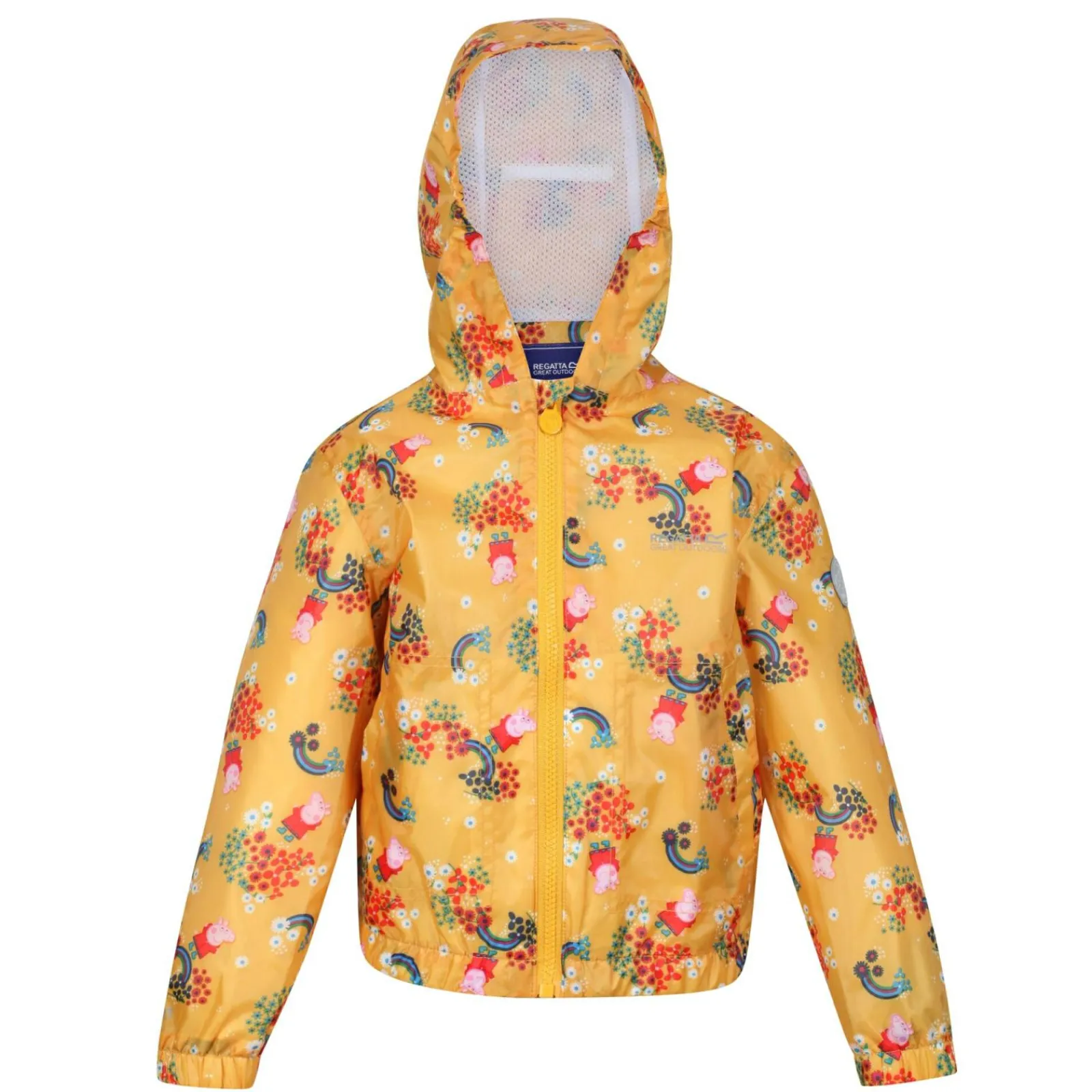 Regatta Veste Junior imperméable et réfléchissante avec capuche et design Peppa Pig |<Enfant Petits Aventuriers|Peppa Pig
