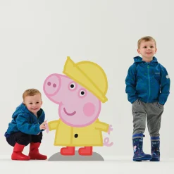 Regatta Veste Junior imperméable et réfléchissante avec capuche et design Peppa Pig |<Enfant Petits Aventuriers|Peppa Pig