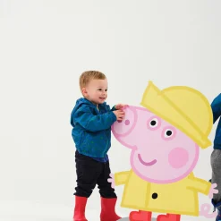 Regatta Veste Junior imperméable et réfléchissante avec capuche et design Peppa Pig |<Enfant Petits Aventuriers|Peppa Pig