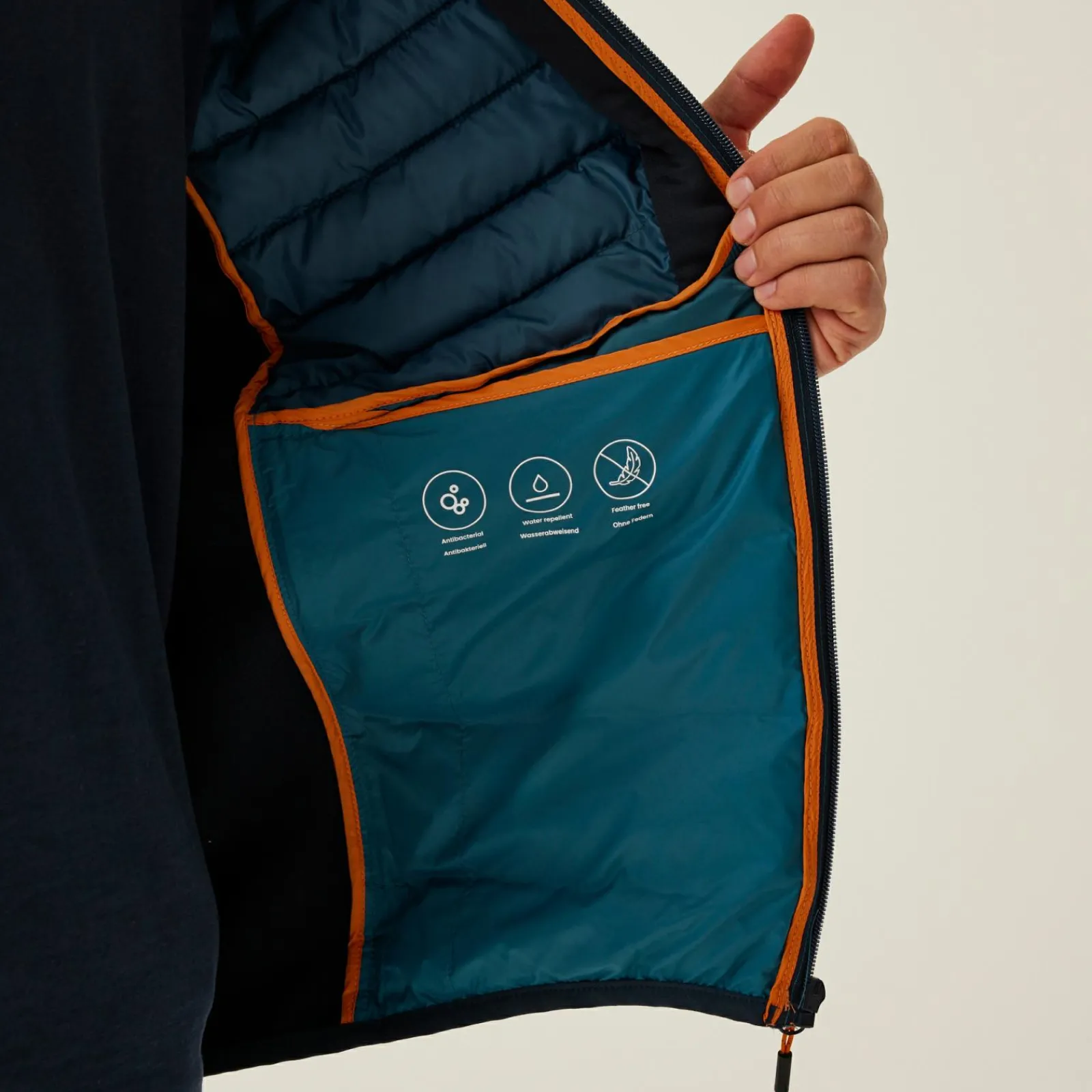 Regatta Veste Leedre Hybrid pour homme |<Homme Vestes Sans Manches|Vestes Hybrides