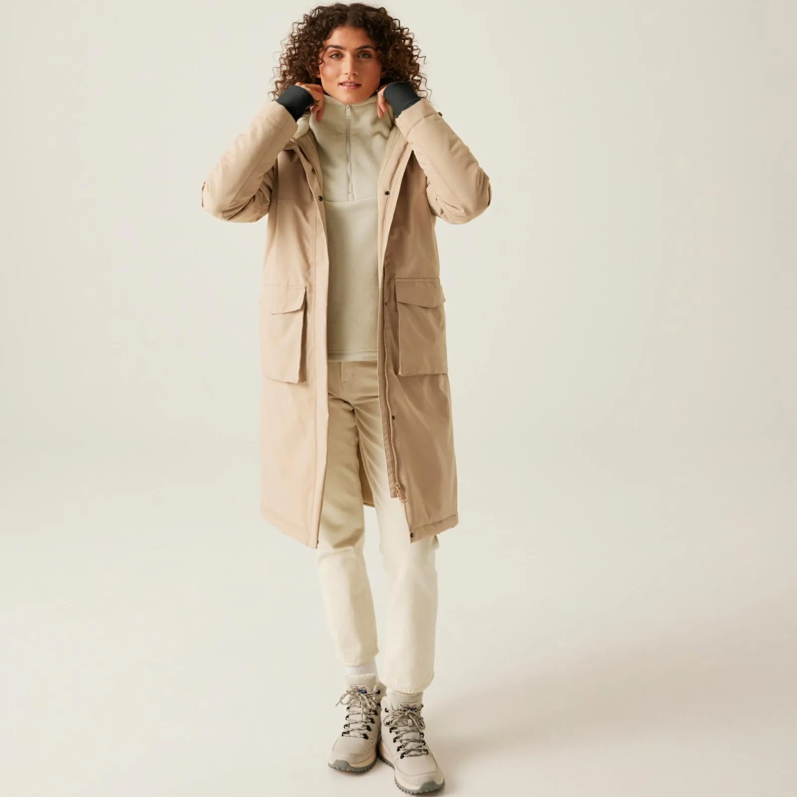 Regatta Veste longue imperméable Yarli pour femme |<Femme Parkas|Vestes Imperméables