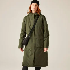 Regatta Veste longue imperméable Yarli pour femme |<Femme Parkas|Vestes Chaudes
