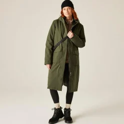 Regatta Veste longue imperméable Yarli pour femme |<Femme Parkas|Vestes Chaudes