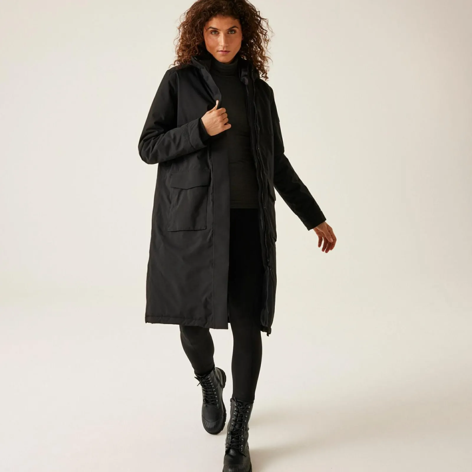 Regatta Veste longue imperméable Yarli pour femme |<Femme Parkas|Vestes Chaudes