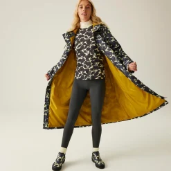 Regatta Veste longue matelassée Orla Kiely |<Femme Doudounes|Vestes Chaudes