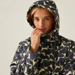 Regatta Veste longue matelassée Orla Kiely |<Femme Doudounes|Vestes Chaudes