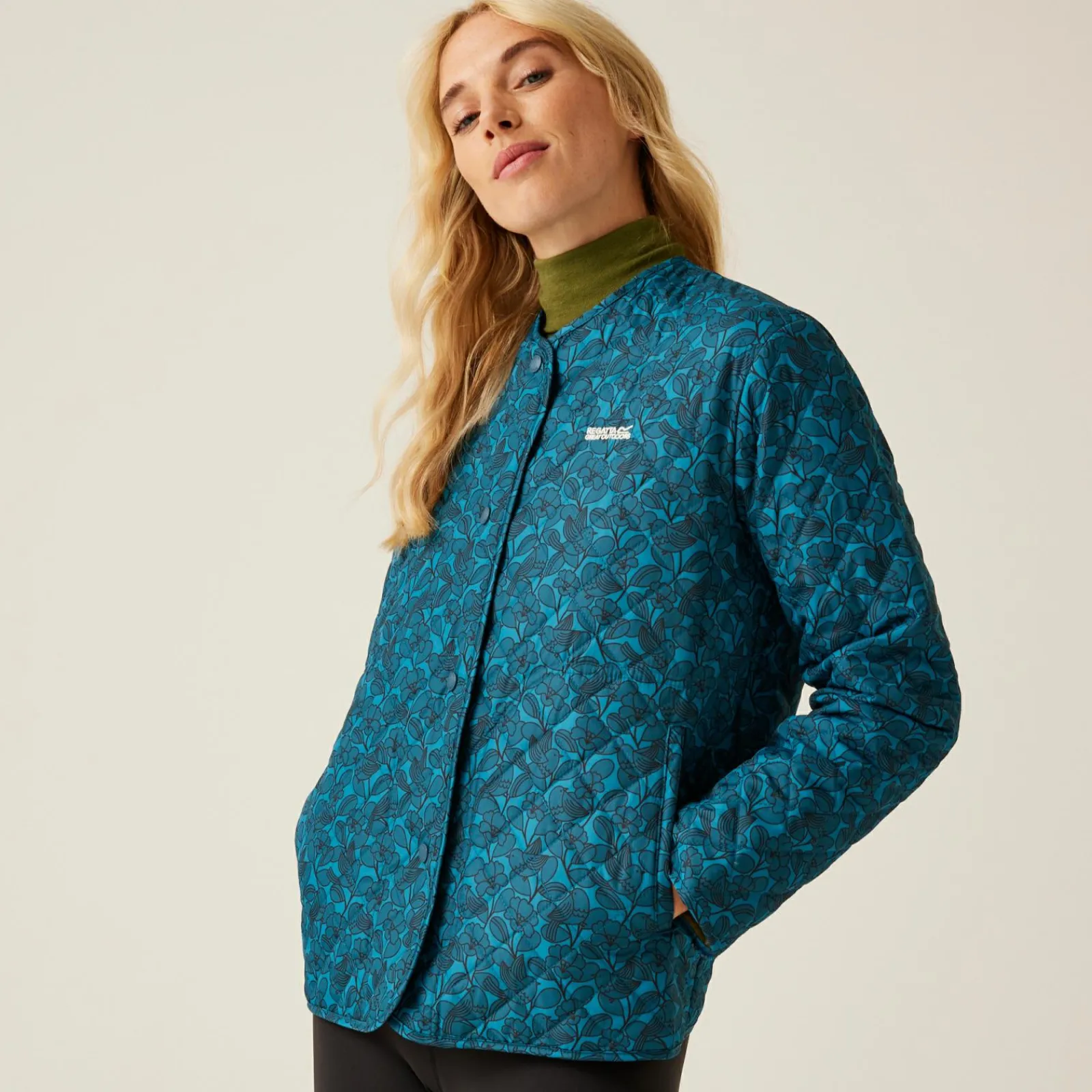 Regatta Veste matelassée Orla Kiely |<Femme Doudounes|Vestes Chaudes