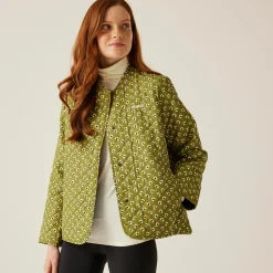Regatta Veste matelassée Orla Kiely |<Femme Doudounes|Vestes Légères