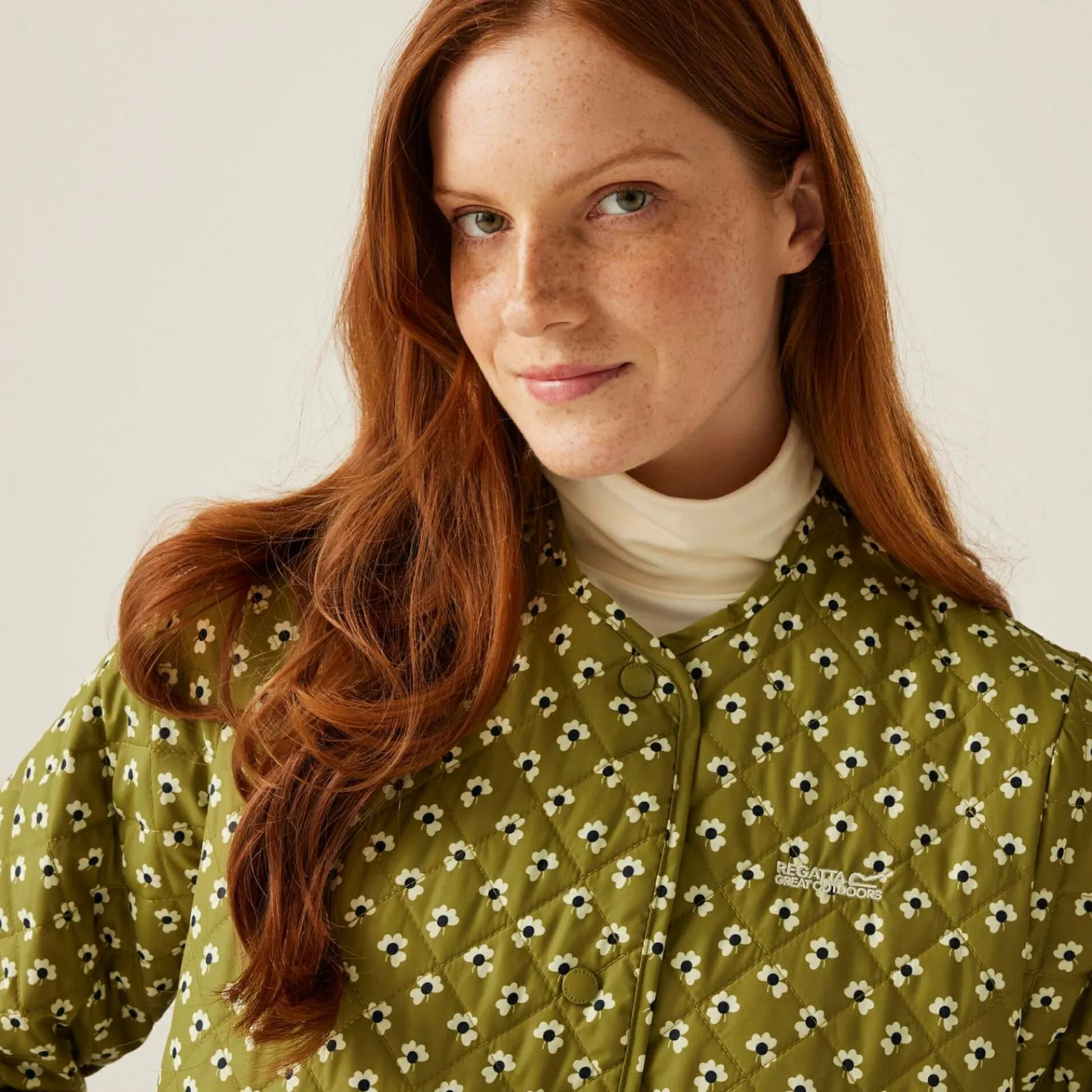 Regatta Veste matelassée Orla Kiely |<Femme Doudounes|Vestes Légères