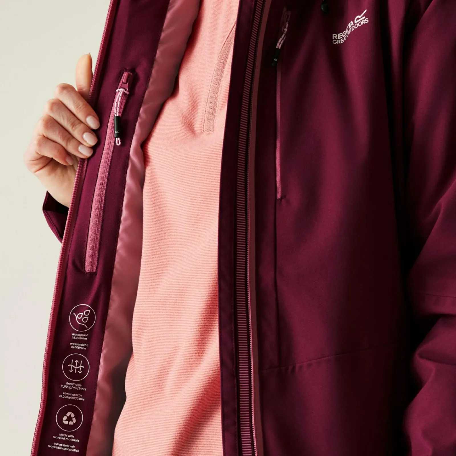 Regatta Veste matelassée pour femme Highton Stretch |<Femme Vestes Chaudes|Vestes Imperméables