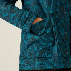 Regatta Veste mi-longue imperméable Orla Kiely |<Femme Vestes Chaudes|Vestes Imperméables