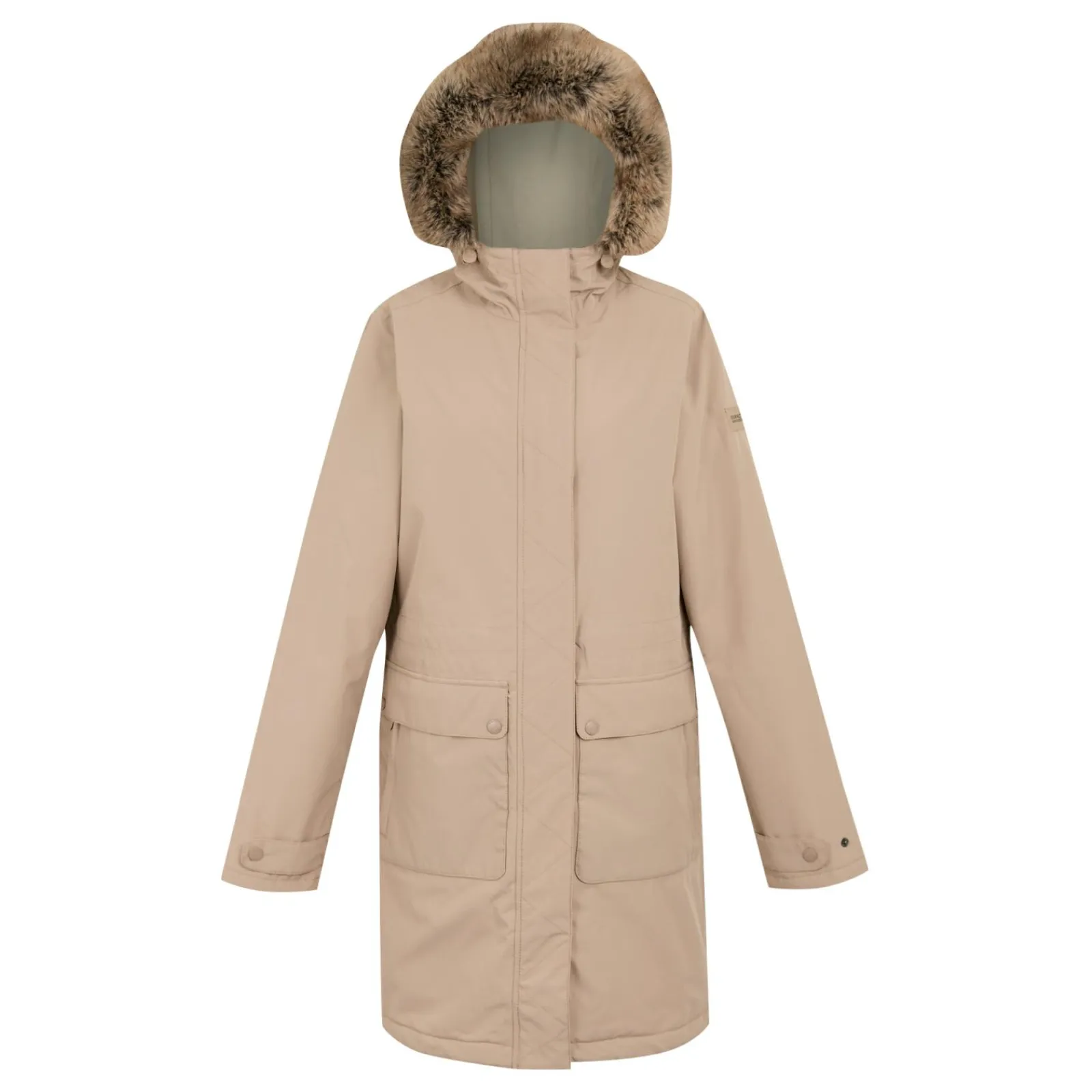 Regatta Veste parka à bordure en fourrure Sabinka II pour femme |<Femme Parkas|Vestes Chaudes