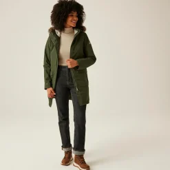 Regatta Veste parka à bordure en fourrure Sabinka II pour femme |<Femme Parkas|Vestes Imperméables