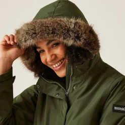 Regatta Veste parka à bordure en fourrure Sabinka II pour femme |<Femme Parkas|Vestes Imperméables