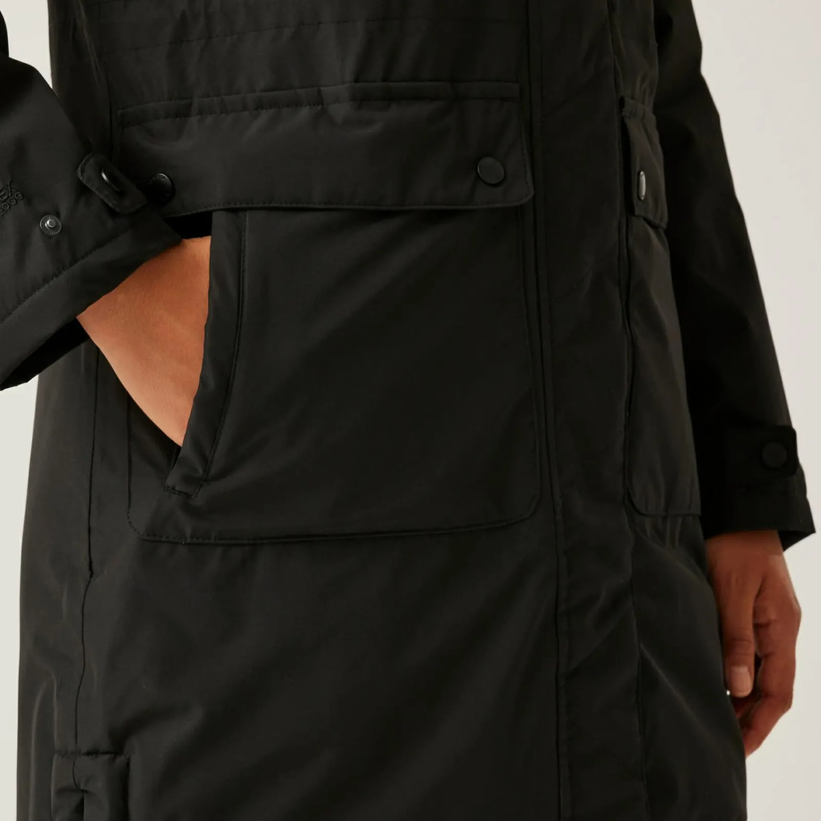 Regatta Veste parka à bordure en fourrure Sabinka II pour femme |<Femme Parkas|Vestes Chaudes