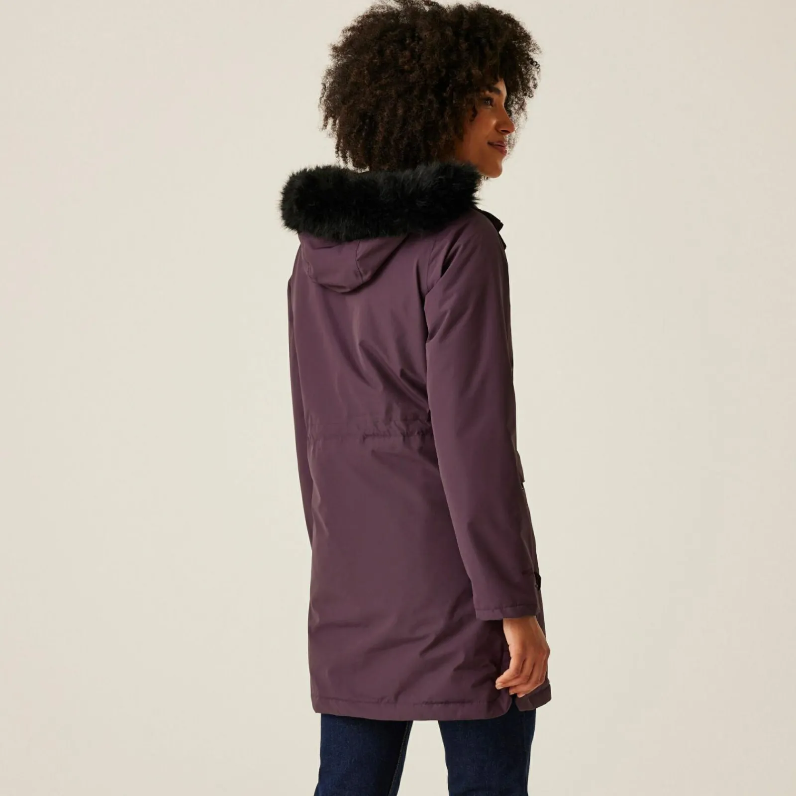 Regatta Veste parka à bordure en fourrure Sabinka II pour femme |<Femme Parkas|Vestes Chaudes