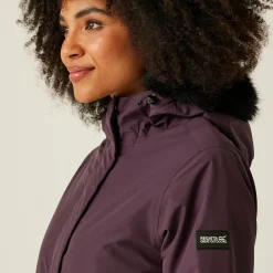Regatta Veste parka à bordure en fourrure Sabinka II pour femme |<Femme Parkas|Vestes Chaudes
