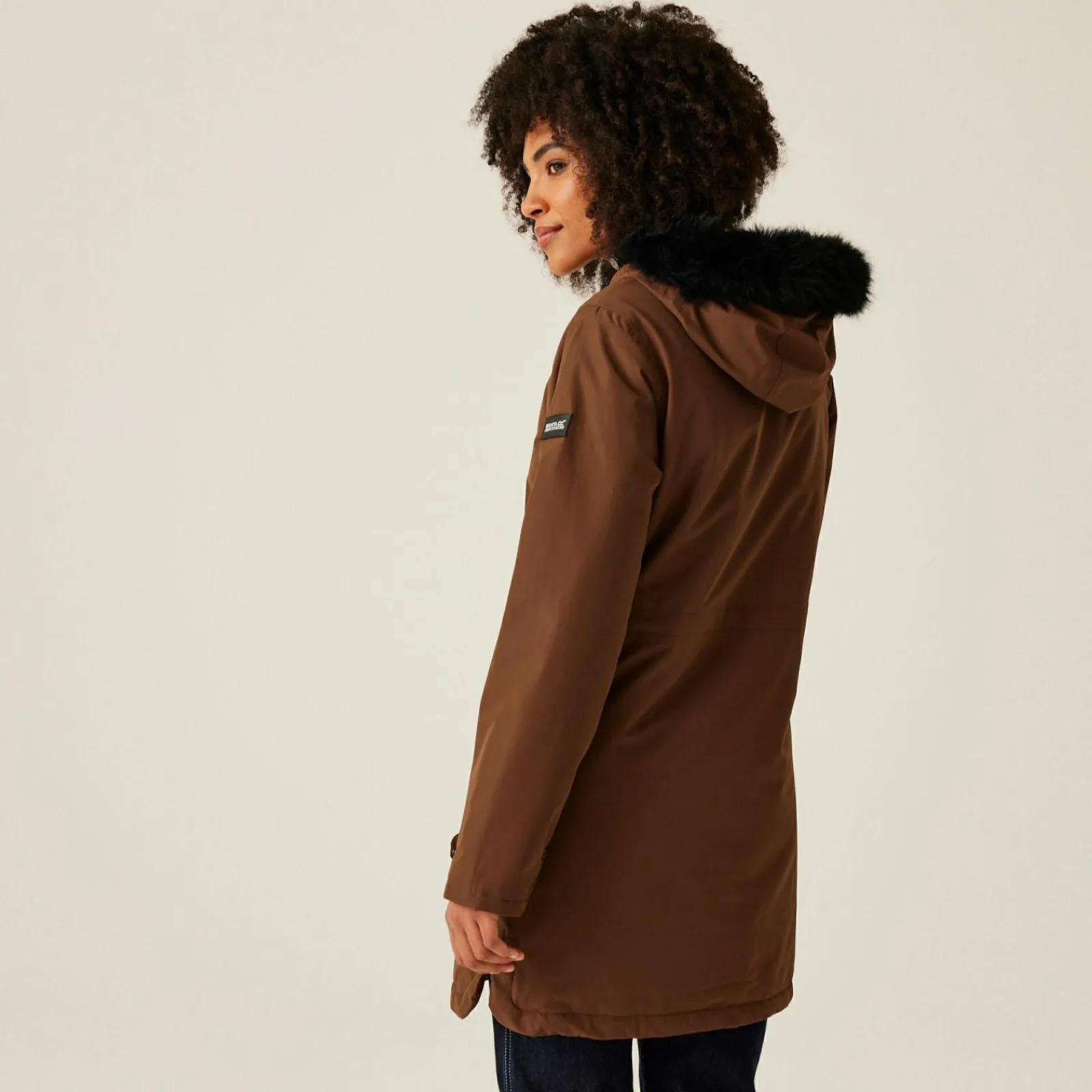 Regatta Veste parka à bordure en fourrure Sabinka II pour femme |<Femme Parkas|Vestes Chaudes