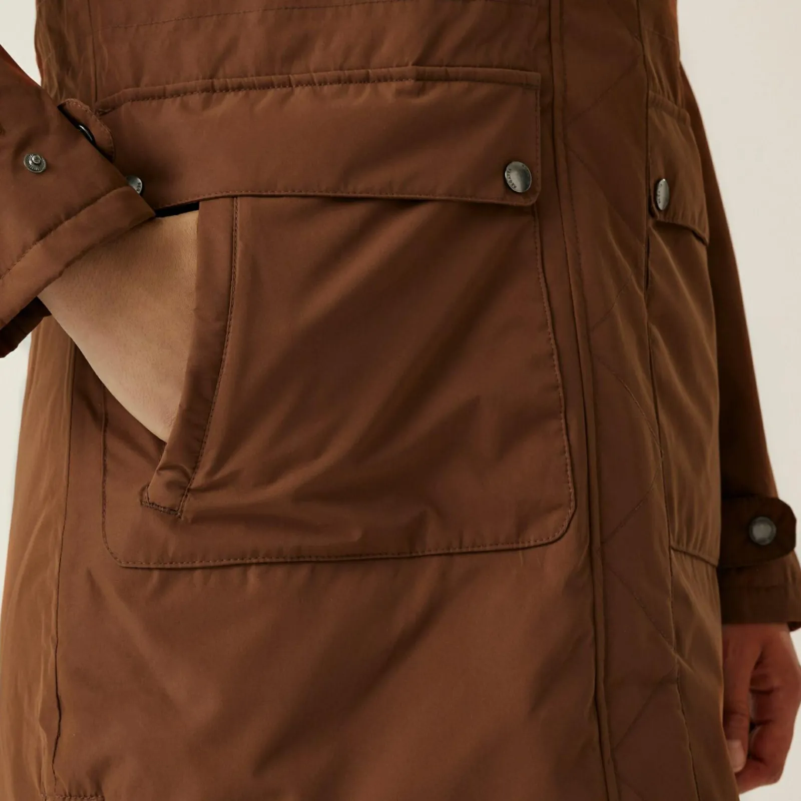 Regatta Veste parka à bordure en fourrure Sabinka II pour femme |<Femme Parkas|Vestes Chaudes