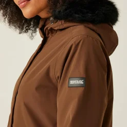 Regatta Veste parka à bordure en fourrure Sabinka II pour femme |<Femme Parkas|Vestes Chaudes