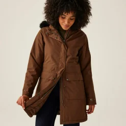 Regatta Veste parka à bordure en fourrure Sabinka II pour femme |<Femme Parkas|Vestes Chaudes