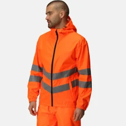 Regatta Veste Professionalle réfléchissante imperméable et compressible Homme Hi-Vis Pro |< Vestes & Manteaux|Vêtements Haute Visibilité
