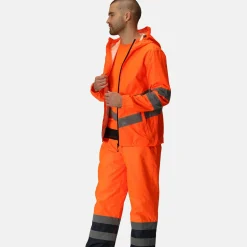 Regatta Veste Professionalle réfléchissante imperméable et compressible Homme Hi-Vis Pro |< Vestes & Manteaux|Vêtements Haute Visibilité