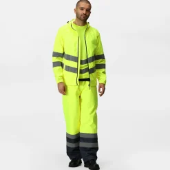 Regatta Veste Professionalle réfléchissante imperméable et compressible Homme Hi-Vis Pro |< Vestes & Manteaux|Vêtements Haute Visibilité