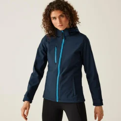 Regatta Veste Softshell 3 couches Femme PROFESSIONNEL imprimable avec capuche VENTURER |< Vestes & Manteaux|Vestes