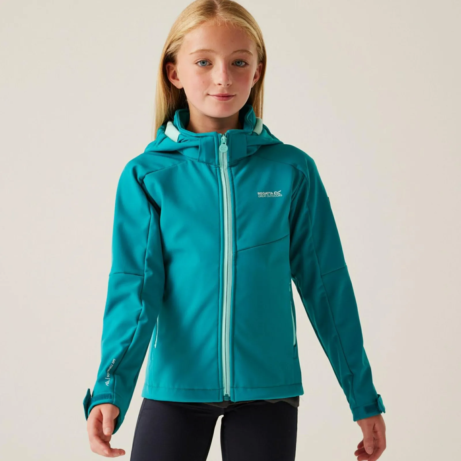 Regatta Veste softshell Acidity VIII pour enfant |<Enfant Vestes Légères|Vestes Softshell