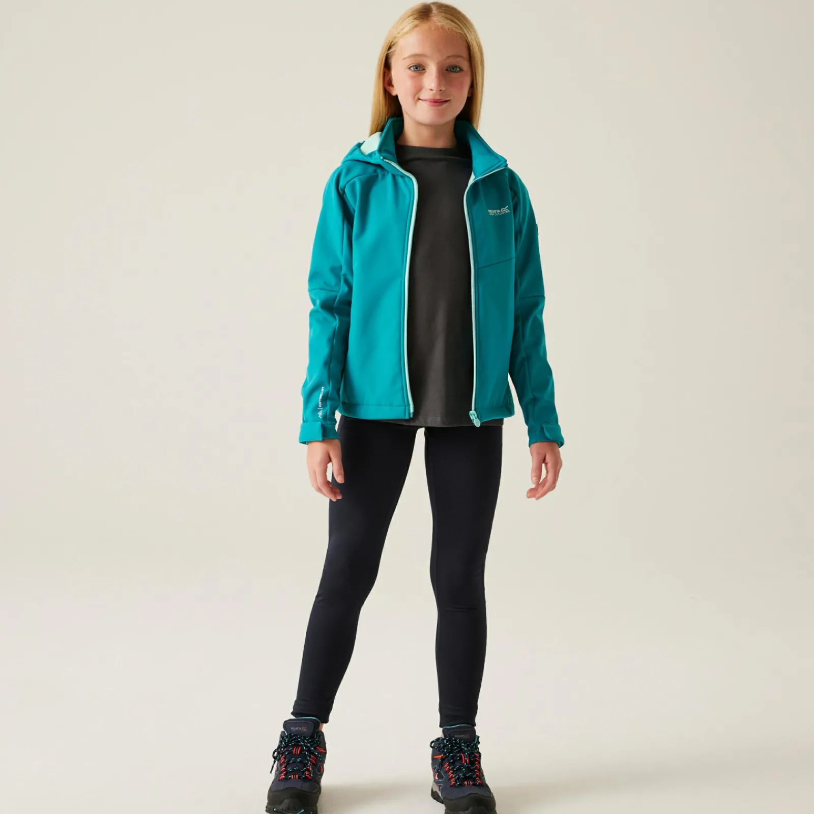 Regatta Veste softshell Acidity VIII pour enfant |<Enfant Vestes Légères|Vestes Softshell