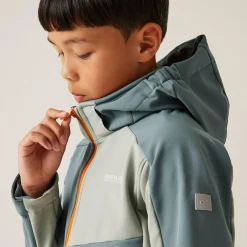 Regatta Veste softshell Acidity VIII pour enfant |<Enfant Vestes Softshell|Vestes Légères