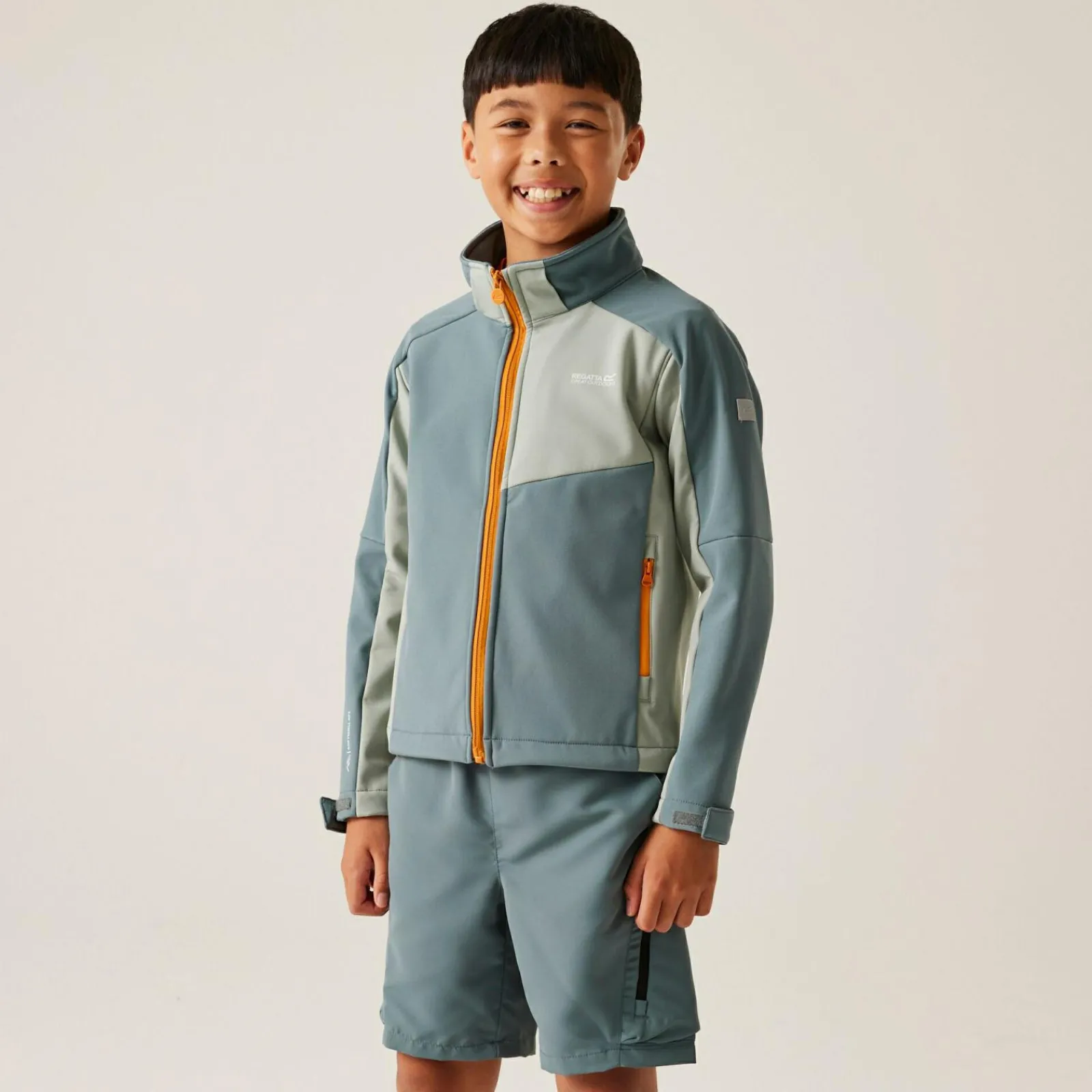 Regatta Veste softshell Acidity VIII pour enfant |<Enfant Vestes Softshell|Vestes Légères