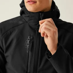 Regatta Veste Softshell doublée avec capuche Homme Repeller |< Vestes & Manteaux|Vestes